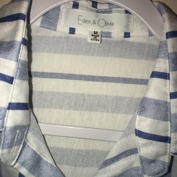 Eden & Olivia button down top - Picture 4 of 4
